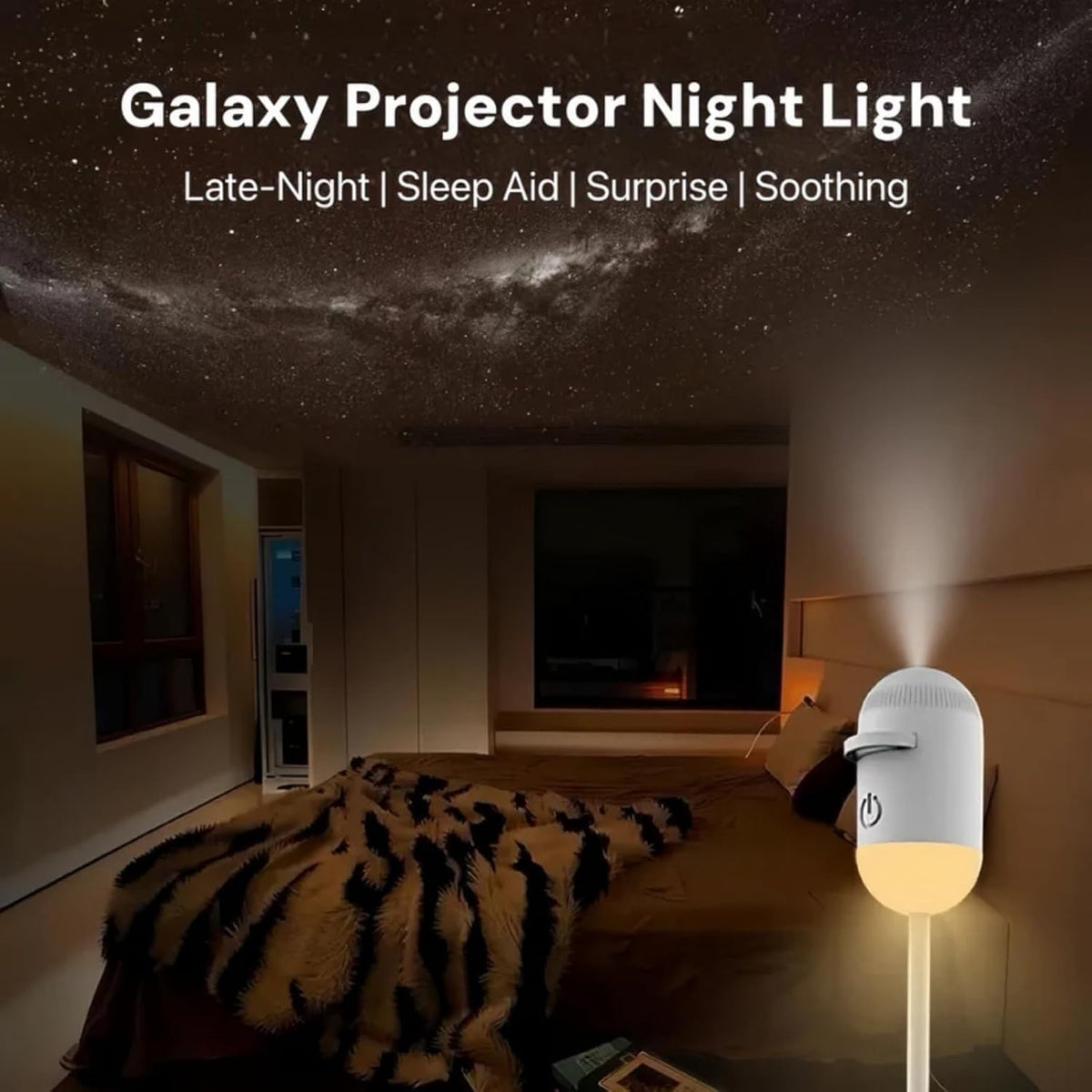 Celestial Bliss: Mini Galaxy Star Lamp