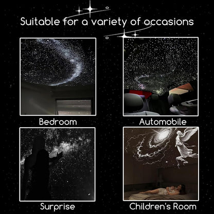 Celestial Bliss: Mini Galaxy Star Lamp